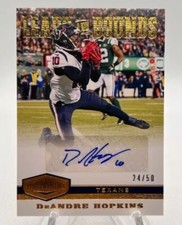 2019 Panini Plates & Patches DeAndre Hopkins Leaps and Bounds Auto /50