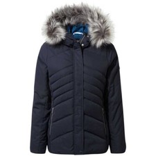 Image of Craghoppers Womens Dawa Hooded Insulated Short Jacket size UK16