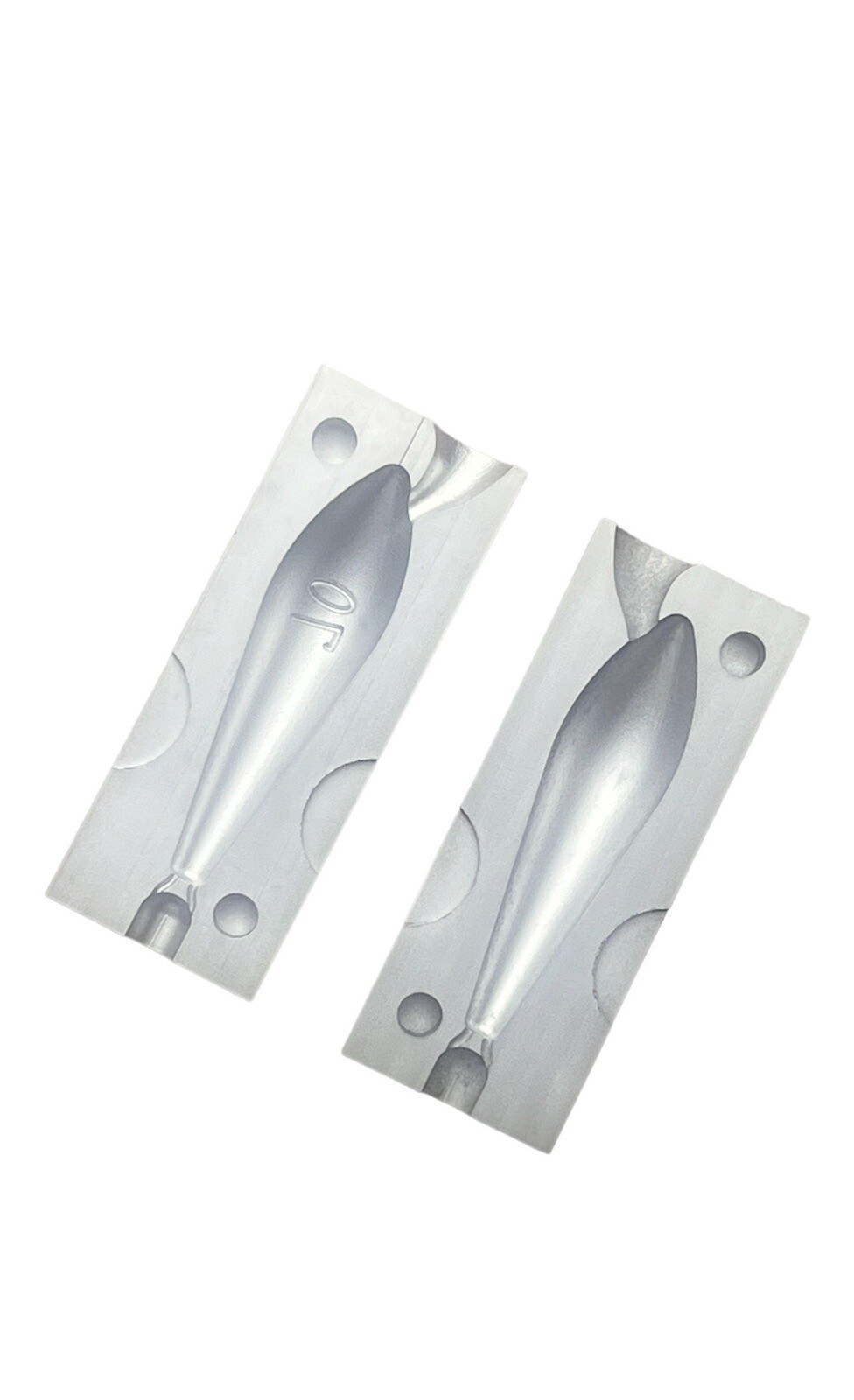 LongCast lead fishing weight molds 70g. 2,47 oz. fishing aluminum mold