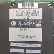 ALLEN-BRADLEY 1771-IFE/A PLC 5 Family Analog Input Module