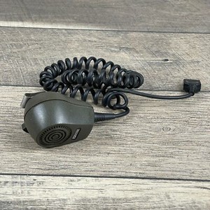 Icom Gray Handheld Microphone Talk Speaker Please see pictures and description