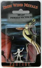  Ral Partha DF-247 Female Victim IV (NPC Encounters) Captive Slave Miniature NIB