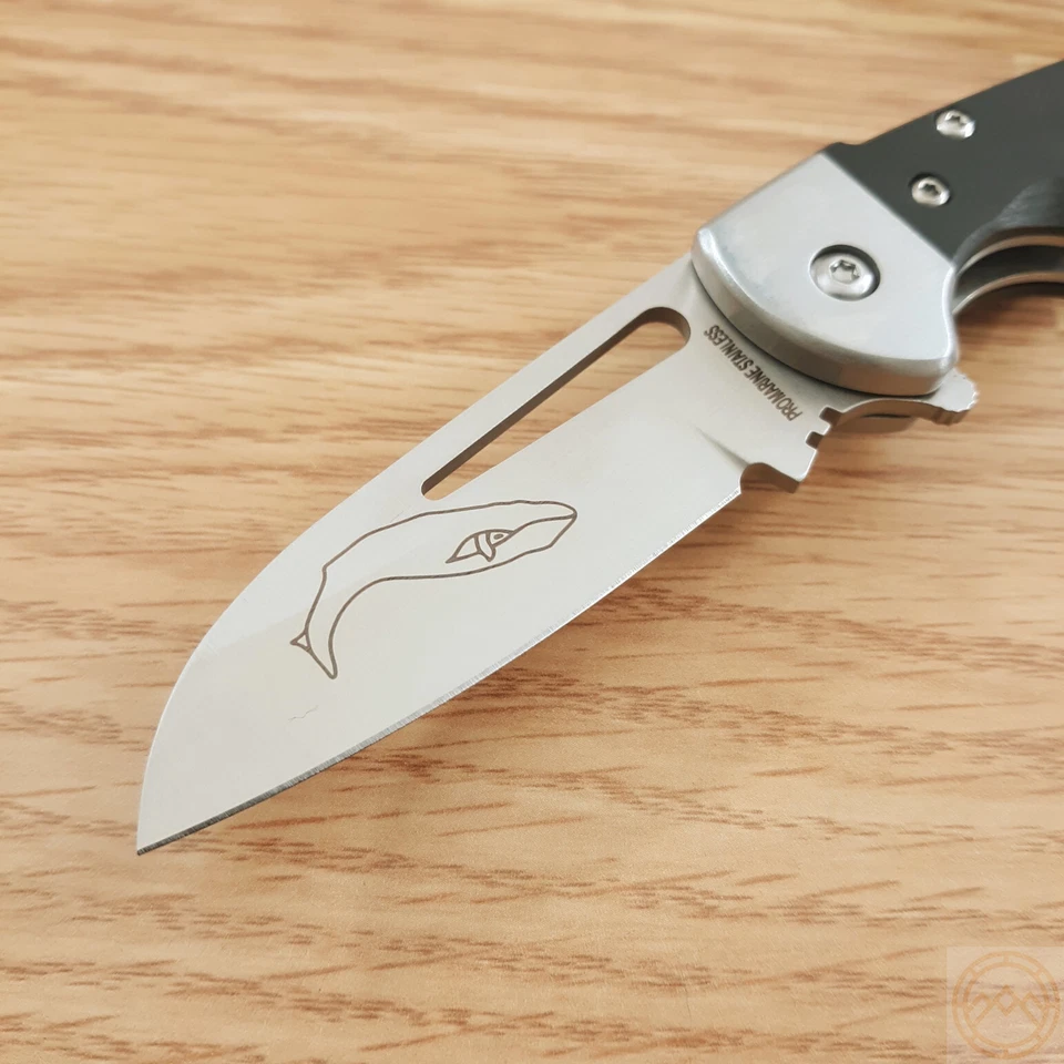 Myerchin Generation 2 Crew Pro Folding Knife 2.5" German Steel Blade G10 Handle - Image 2 of 4