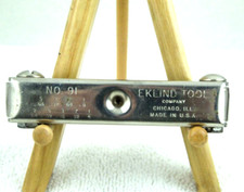 Vintage '50's "Eklind Tool Co." No. 91 Chicago Ill. USA made SAE Allen Wrenches