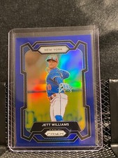 Jett Williams 2024 Prizm Blue Prizm #166/199 - Mets