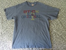 rare levis stick to the original tshirt 90s single stitch made in usa L
