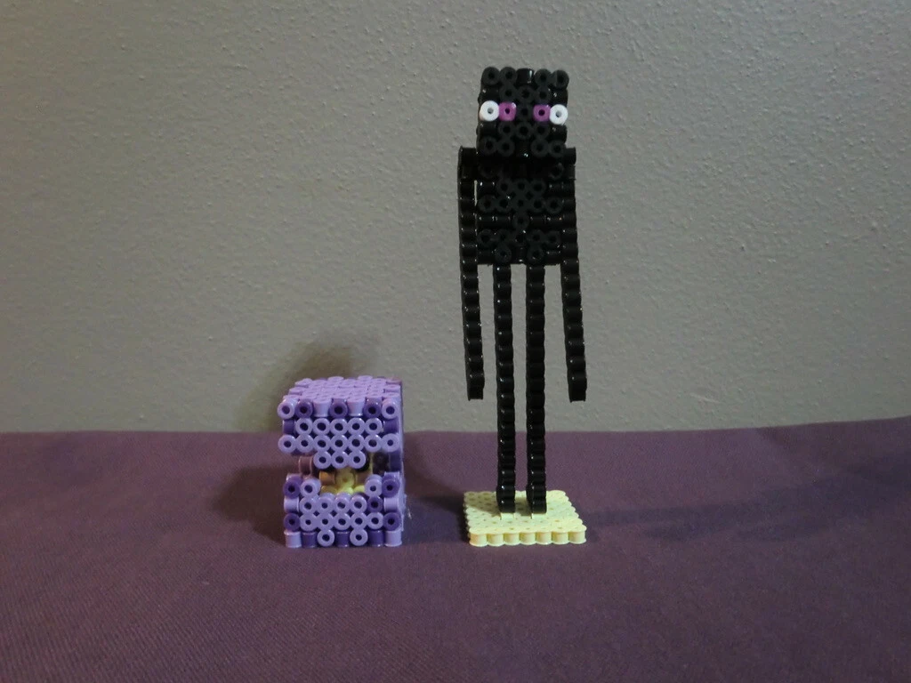 Minecraft Enderman - 3D Printable Minecraft Enderman Papercraft Template