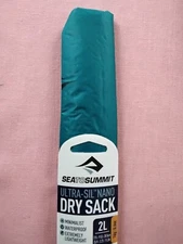 Sea To Summit Ultra Sil Nano Dry Sack 2L Pacific Blue RARE NWT