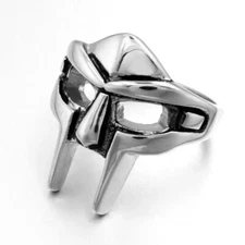 MF DOOM Mask Gladiator Style Ring | One Size Ring | Hip-Hop Classic Accessory