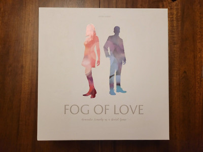 Fog of Love (2017) Board Game - Hush Hush Projects; Used, 100% Complete, EX/NM