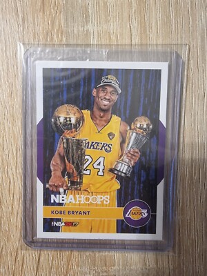 2016-17 Panini NBA Hoops Kobe Bryant 2K17 2-Pack Cards #2 and #10. Rare.