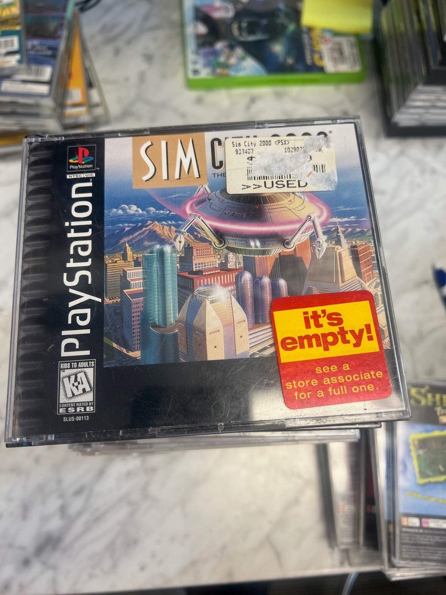 Sim City 2000 - PS1 D53025 | eBay