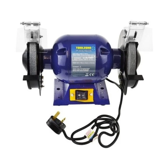 375W Bench Jewellery Polisher Polishing Machine Grinder + Polishing Kit 6" Mops - Image 2 of 4