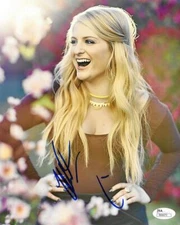 Meghan Trainor Signed Authentic Autographed 8x10 Photo JSA #R66073