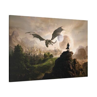 Matte Canvas:Elder Scrolls 5,Skyrim,Cinematic View