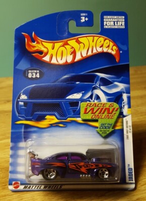Hot Wheels 2002 First Editions Jaded Purple Drag Car 1:64 Scale