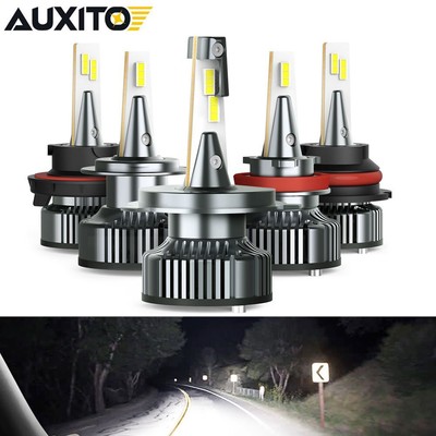 2x AUXITO 9005 9006 9007 H8 H11 H4 H7 LED Headlight Bulb Y13 Headlamp Bright EON