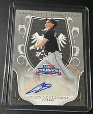 2024 Panini Crusade Apprentice Signatures Silver Colson Montgomery Auto /99 