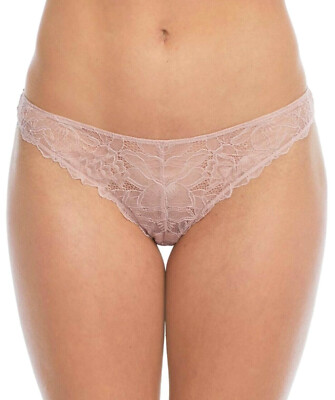 Nearly Nude Poppy Lace High Waist Cheekini Panty Panties Brief NECTAR LG (NN1)