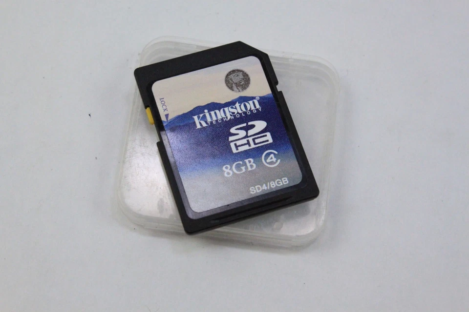 Kingston 8GB 8G SDHC SD Class 4 Memory Card geuine 4MB/s for Camera Camcorder - Image 3 of 3