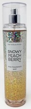 Bath  Body Works Snowy Peach Berry Fragrance Mist NEW 