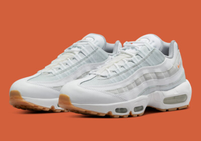 Nike Air Max 95 Hot Curry White Pure Platinum DM0011-100 sz 7