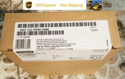 6ES7 322-5FF00-0AB0 Siemens FactorySealed Digital Module New In Box