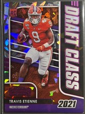 Travis Etienne 2021 Contenders Draft Class Pink Cracked Ice 2/23