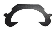 Black Abs Cluster Conversion Swap Bezel S2k Ap1 Ap2 For S2000 Fit Honda Del Sol