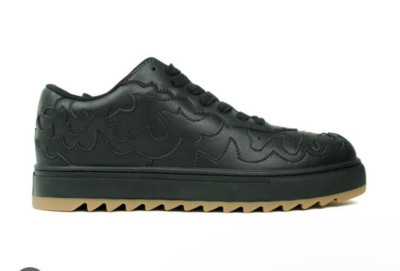 RARE $180 Esenes Pyro Low Premium Black Flames Men's Sz 13 Sneakers NIB