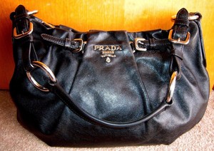 prada purse black