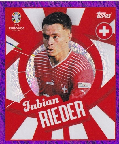 Sticker Topps Euro 2024 – Variant Parallel Violet (Viola/Purple) – Roumanie (PTW)