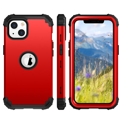 For iPhone 16 15 14 13 12 Pro Max 11 XS MAX SE Shockproof Case TPU Bumper Cover