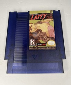 Larry Long Look For Lucious Lover Nintendo NES KHAN Games RetroUSB Leisure Suit