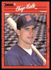 Chip Hale 1990 Donruss 690 base Baseball LP