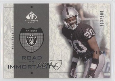 2002 SP Legendary Cuts Road to Immortality 703/800 Jerry Rice #112 HOF 11jj