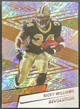 Panini Revolution Ricky Williams #170 New Orleans Saints 2025 Football Card
