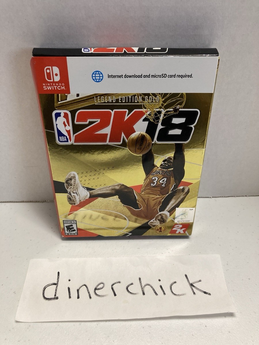 Nintendo Switch NBA 2K18 LEGEND EDITION GOLD NBA 2K18 Legend Edition Gold - Nintendo Switch - Brand New! (Box