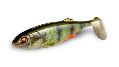 Major Craft Stabi Shad 4 *NEW Robuster Softbait Barsch Süß/Salzwasser 4 Stk NEW