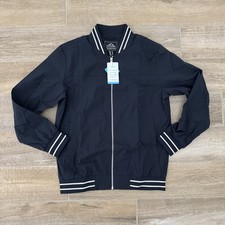 Lightweight Bomber Jacket Full-Zip Spring Fall Pilot Outdoor Coats Men's Small