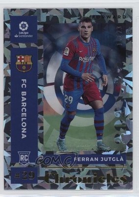 2021-22 Panini Chronicles Base La Liga Cracked Ice 18/23 Ferran Jutgla #8 0z8s