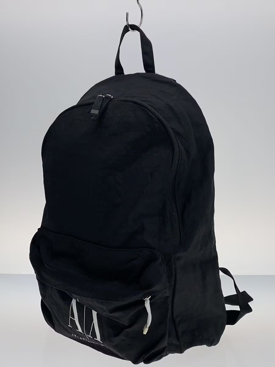ARMANI EXCHANGE Backpack -- Black Solid Color - image 2