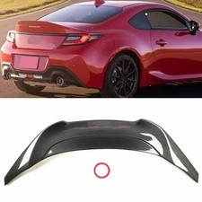 Carbon Fiber Rear Trunk Spoiler Lip Wing For Subaru BRZ Toyota GR86 2022-2025