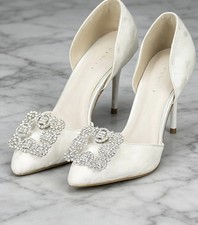 Vintage Art Deco Crystal Rhinestone Shoe Clip...