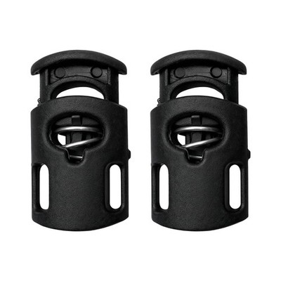 Kunststoff Federzug Knebel verstellbare Kordelzüge elastische Kordelverschlüsse Stopper