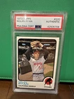 Nolan Ryan Signed 1973 Topps #220, PSA Authentic Auto