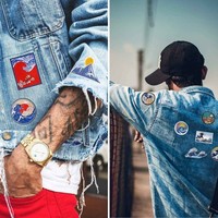 12Pc Ab AufnäHer Bestickt Applikation Abzeichen Zum AufbüGeln AufnäHer Emblem