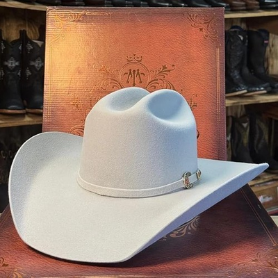 #ad #ad Texana Tombstone 50X Beaver Fur Felt Western Cowboy Hat Roper Style Grey $499.99