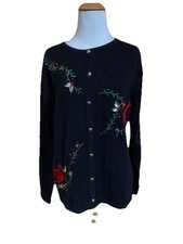 Classic Elements Black Cardinal Christmas Car...