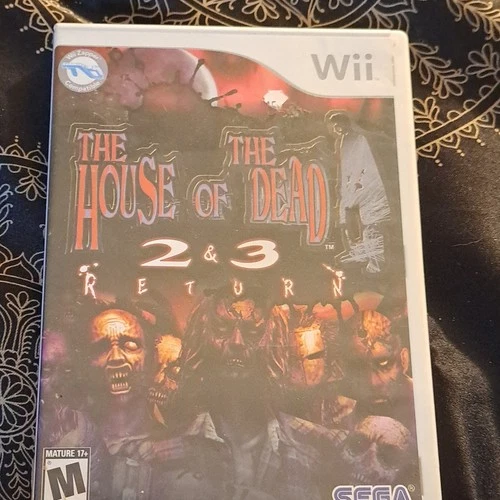 SEGA The House of the Dead 2 & 3 Return Nintendo Wii Shooter